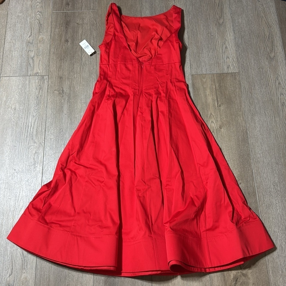 NWT! By Anthropologie Boat-Neck Drop-Waist Midi Dress -Multiple Sizes 💎 - Picture 10 of 11